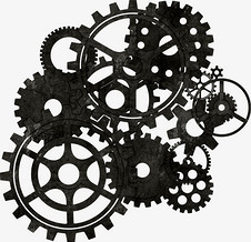 蒸汽機中的齒輪與鏈輪 動力傳遞的關(guān)鍵組件